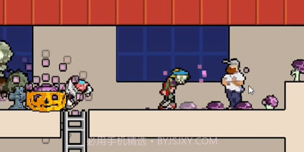 横版像素植物大战僵尸截图6 横版像素植物大战僵尸截图6