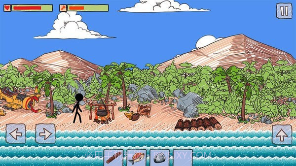 火柴人木筏求生截图1 火柴人木筏求生截图1