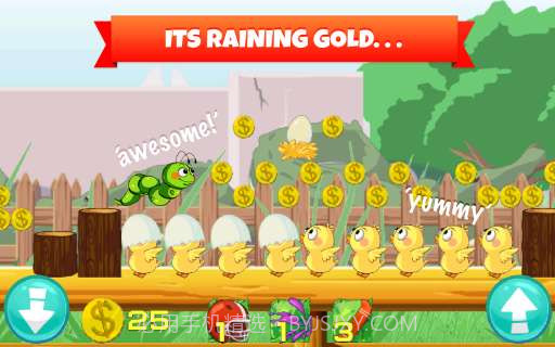 疯狂幼虫 Crazy Larva Run截图2