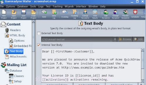 Gammadyne Mailer截图3 Gammadyne Mailer截图3