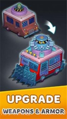 僵尸汽车塔防截图1 僵尸汽车塔防截图1