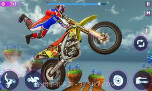 真正摩托车特技比赛截图1