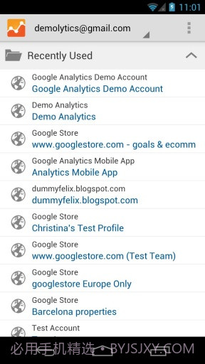 Google网站分析截图1 Google网站分析截图1