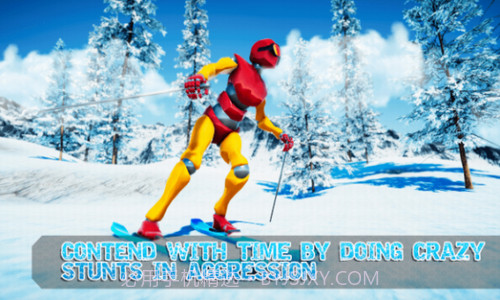 滑雪板下坡截图2