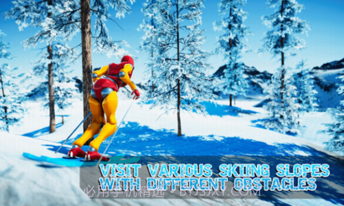 滑雪板下坡截图3