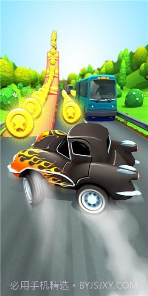 超级赛车跑酷截图2