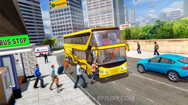城市司机巴士模拟器截图3