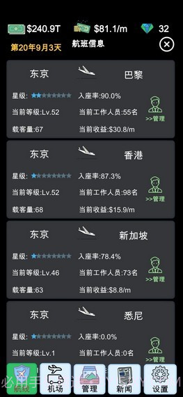 我的航空大亨截图3 我的航空大亨截图3