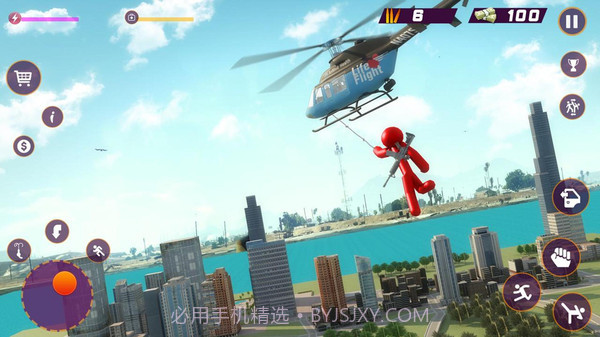 火柴人城市英雄截图4 火柴人城市英雄截图4