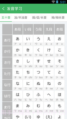 日语发音单词会话截图5