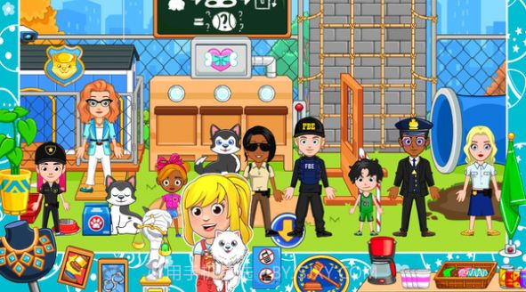 迷你小镇城堡警察局截图3 迷你小镇城堡警察局截图3