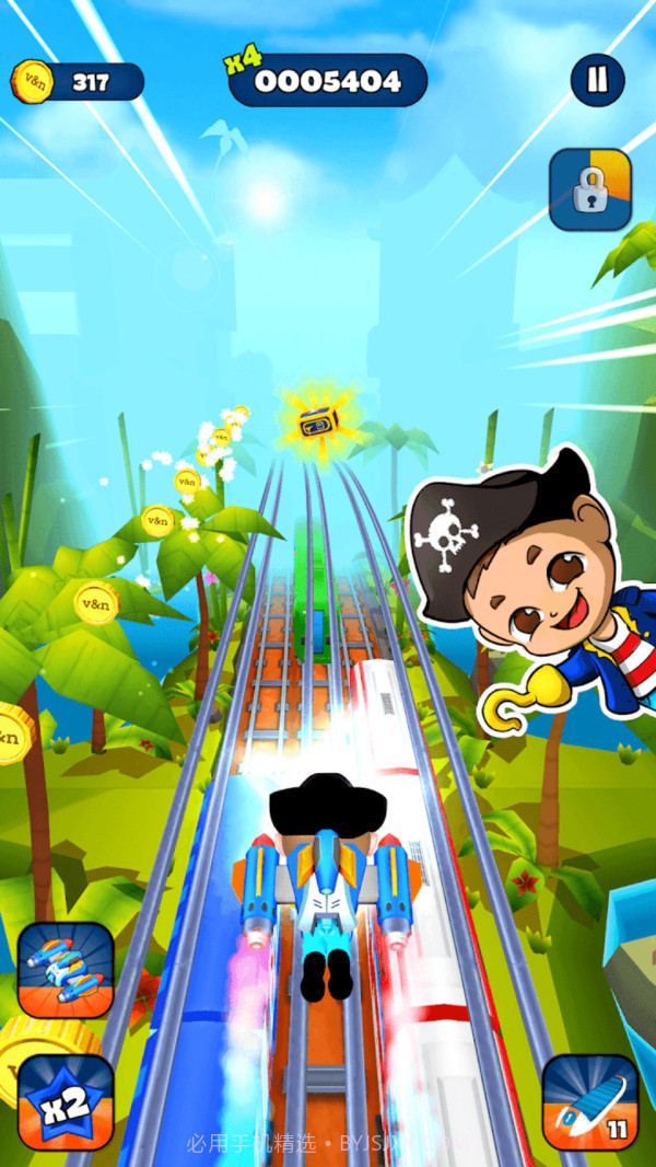 熊孩子跑酷截图1