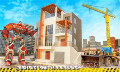 变形机器人挖掘机模拟器截图2 变形机器人挖掘机模拟器截图2