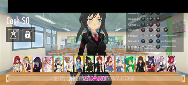 高中女生战斗模拟器截图2