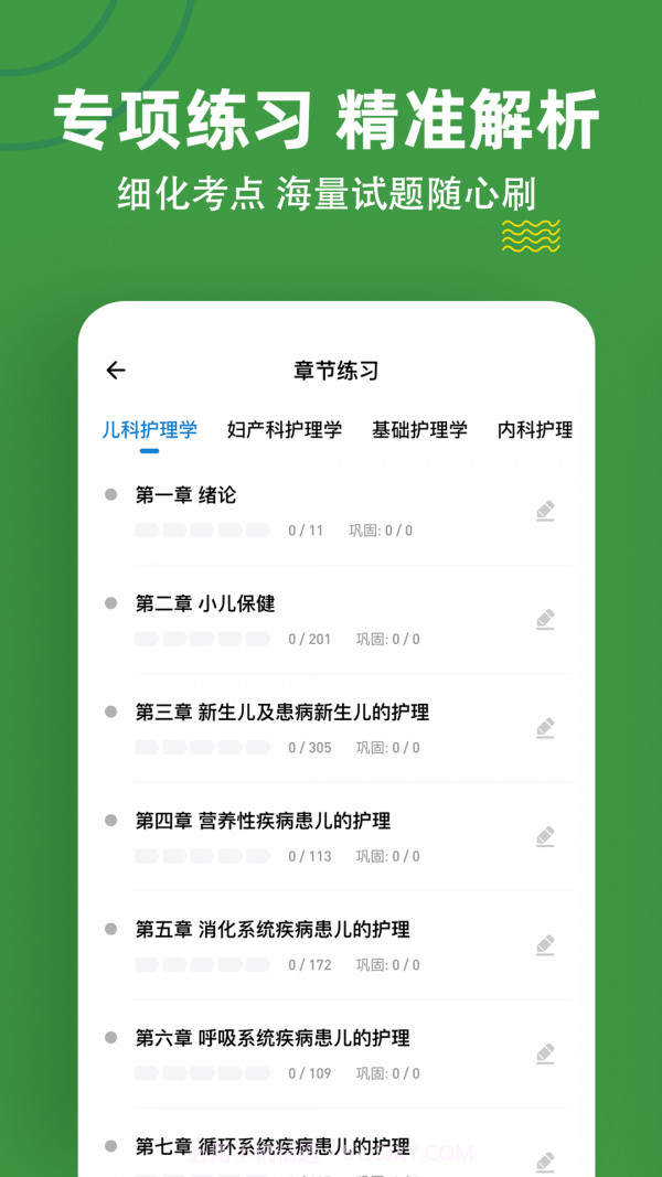 初级护师练题狗截图3 初级护师练题狗截图3