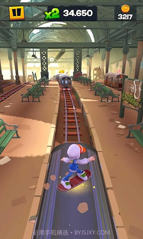 地铁跑酷滑板英雄内置菜单截图3