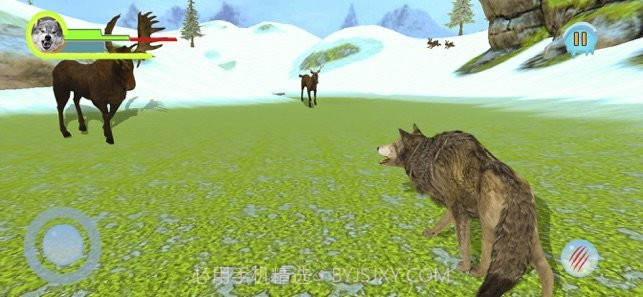 狼模拟器3D的野生动物截图1