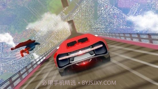 超级英雄巨型坡道截图3