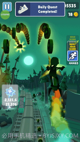 地铁跑酷鬼屋内置菜单版截图2 地铁跑酷鬼屋内置菜单版截图2