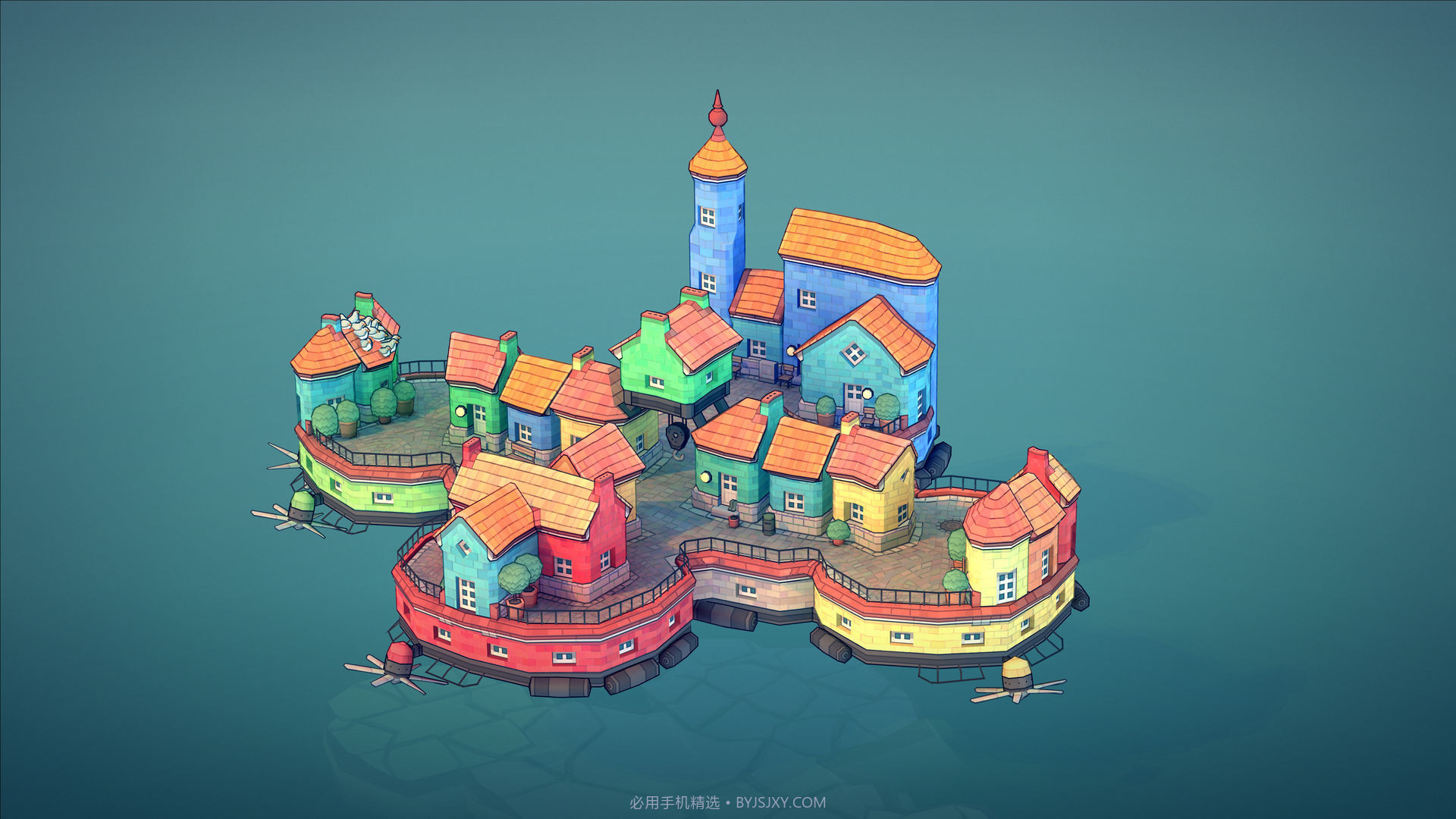 城镇叠叠乐中文版截图2