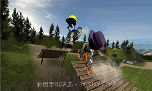 火柴人自行车赛截图2