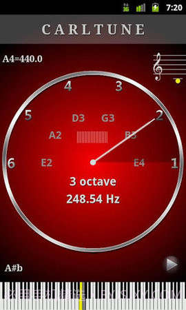人声音域测试软件(CarlTune)截图1 人声音域测试软件(CarlTune)截图1