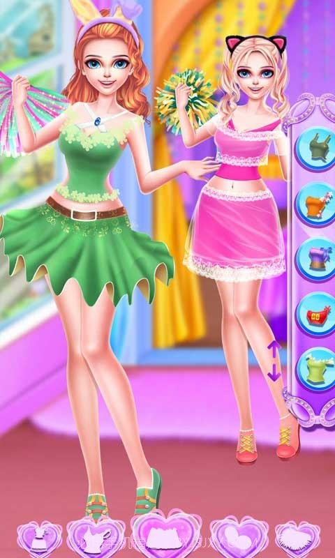 高中棒球啦啦队装扮截图4 高中棒球啦啦队装扮截图4