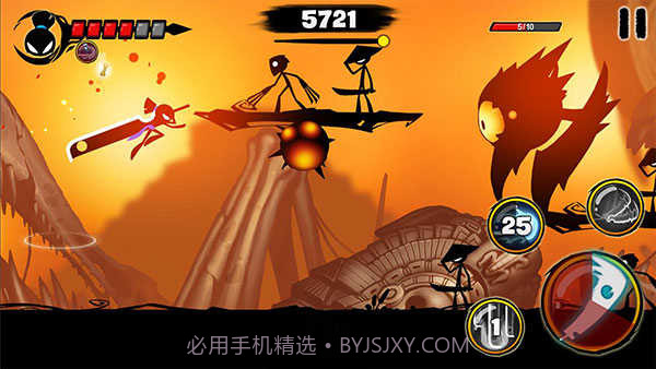 火柴人复仇3无限宝石无限金币版截图1