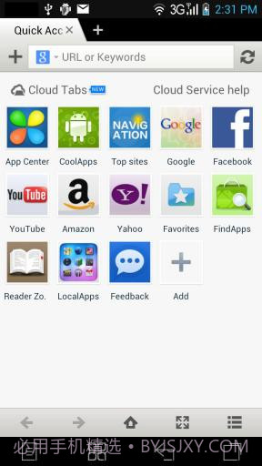 傲游手机云浏览器截图1 傲游手机云浏览器截图1