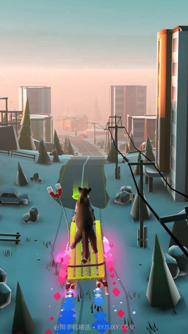 动物滑雪冒险中文版截图2