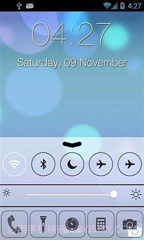 iPhone5S锁定主题截图3