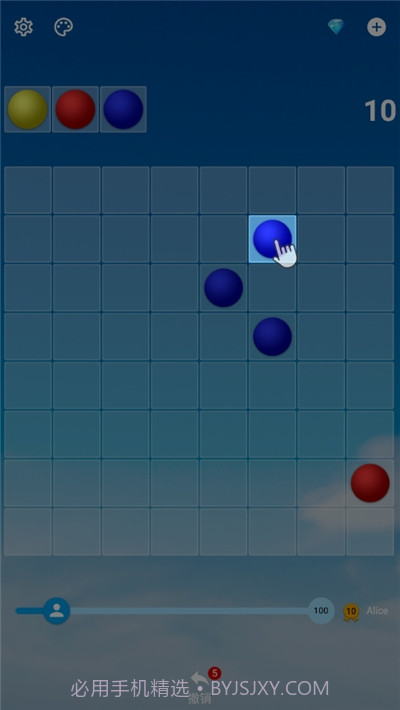 彩色连珠(Color Lines)截图1