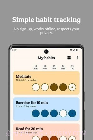 Habit Builder习惯养成截图2