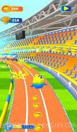 小黄鸭赛跑截图2
