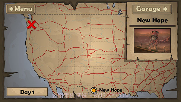 战车撞僵尸v1.0.36截图1