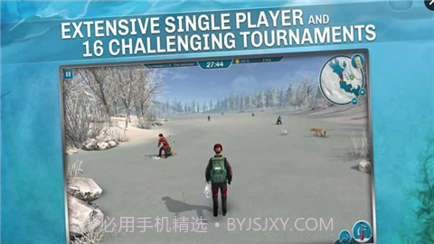 冰湖钓鱼汉化版截图3