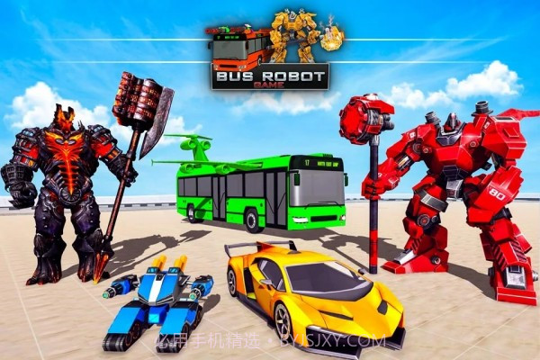 飞行巴士机器人车截图1 飞行巴士机器人车截图1