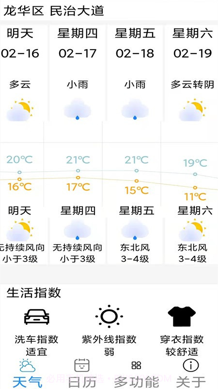 大字版气象预报截图2