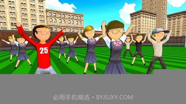 校园女孩火柴人截图2