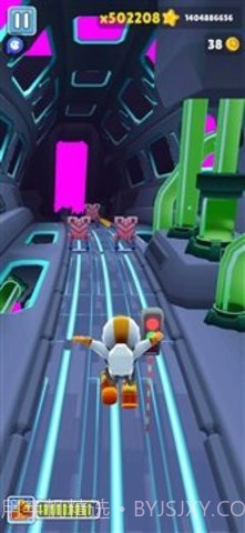 地铁跑酷太空版截图1