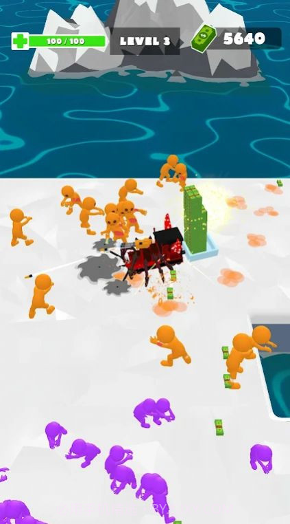 蜘蛛列车僵尸攻击截图1