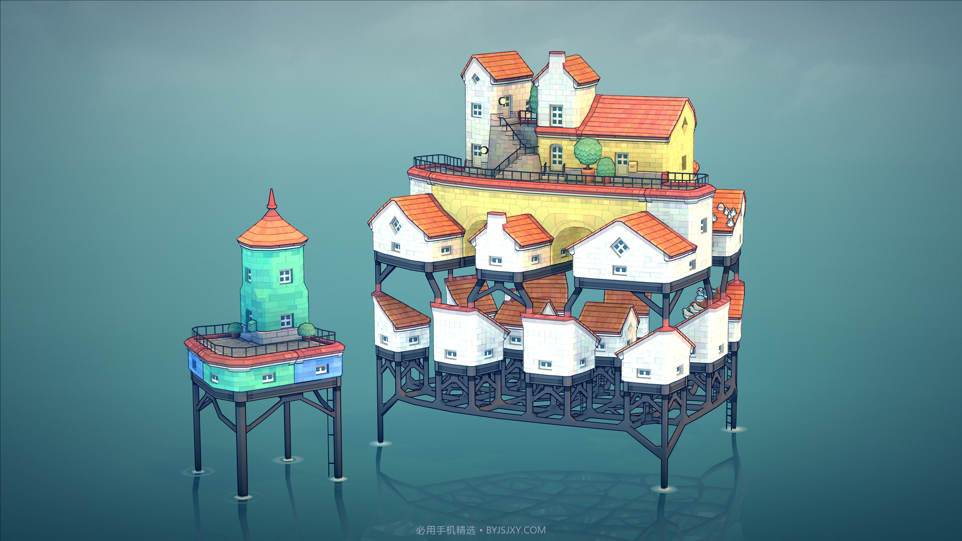 城镇叠叠乐Townscaper免费版截图3