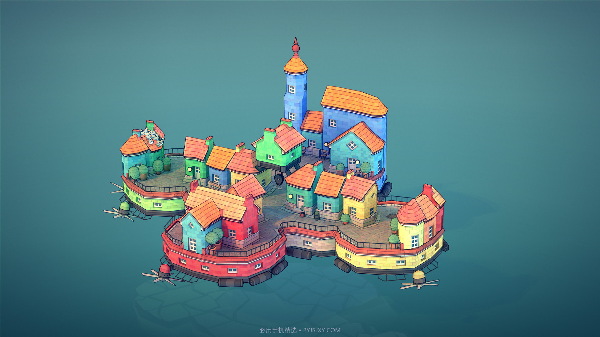 城镇叠叠乐Townscaper免费版截图6