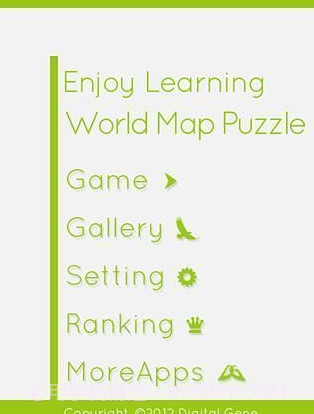 World Map Puzzle截图1 World Map Puzzle截图1