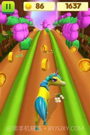 独角马疯狂跑酷截图1 独角马疯狂跑酷截图1