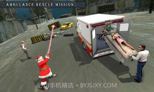 圣诞老人绳英雄截图1