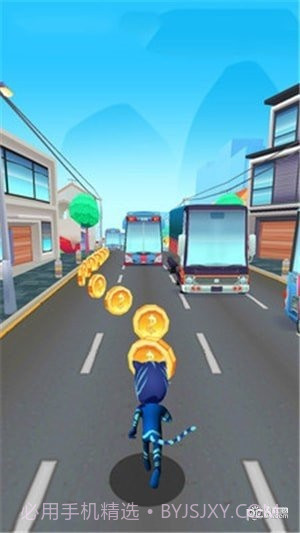 睡衣小英雄超级跑酷截图3 睡衣小英雄超级跑酷截图3