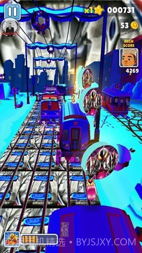 地铁跑酷奥特之城中文版截图4 地铁跑酷奥特之城中文版截图4
