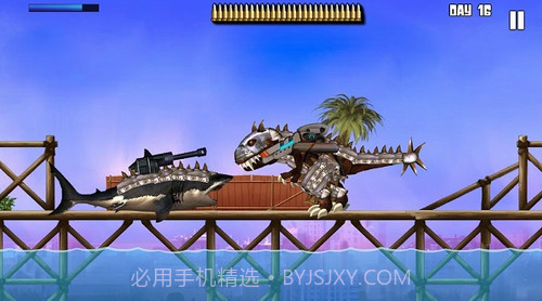 霸王龙vs食人鲨截图1 霸王龙vs食人鲨截图1