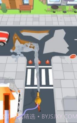 水泥罐车修路截图1 水泥罐车修路截图1